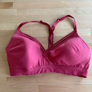 Athleta Sports Bra Powervita Coral